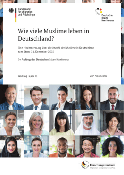 Wie viele Muslime leben in Deutschland?