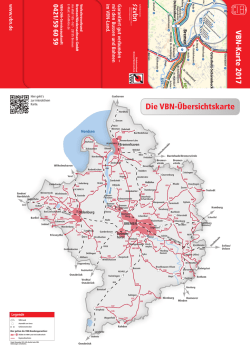 VBN-Übersichtskarte gültig ab 11. Dezember 2016 [2,3 MB ]