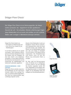 Dr&auml;ger Flow Check