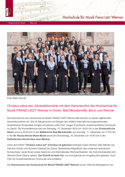 als PDF downloaden - Hochschule für Musik FRANZ LISZT Weimar