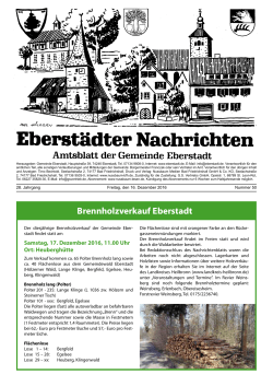 Brennholzverkauf Eberstadt