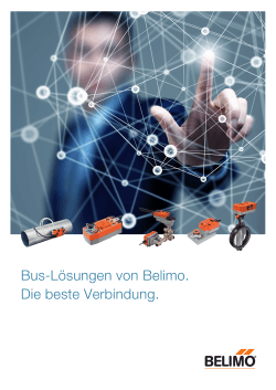 Info-Broschüre: Bus-Lösungen von Belimo