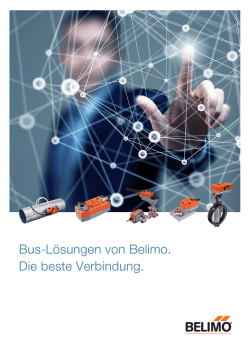 Info-Brosch&uuml;re: Bus-L&ouml;sungen von Belimo