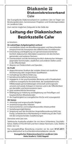 Kreisdiakonie Calw Bezirksstellenleitung_03.12.2016_90.indd