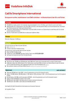 InfoDok 4416: CallYa Smartphone International