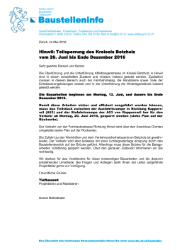 Infoschreiben
