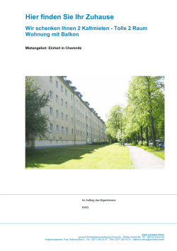 Hier finden Sie Ihr Zuhause