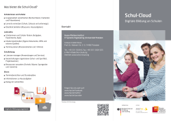 Schul-Cloud - Hasso-Plattner