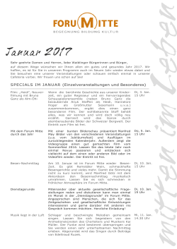Januar 2017 - Stadt Waiblingen
