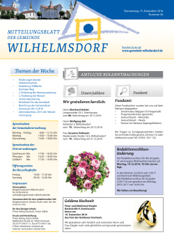 pdf-Datei - in der Gemeinde Wilhelmsdorf