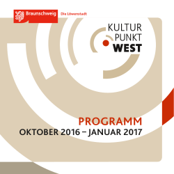 programm - Stadt Braunschweig