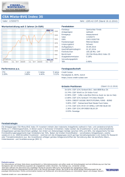 CSA Mixta-BVG Index 35