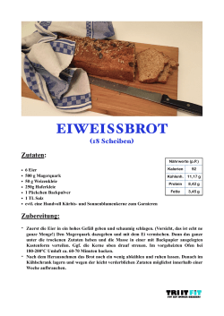 eiweissbrot - Tri it Fit