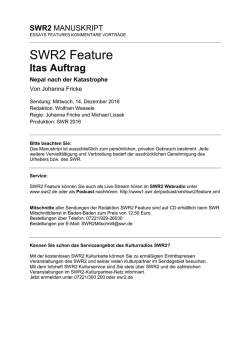 Itas Auftrag