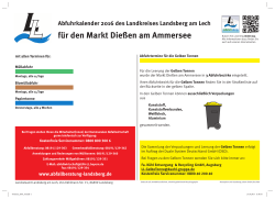 - Abfallwirtschaft Landkreis Landsberg am Lech