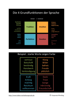 http://www.luther.vierfarbensprache.de © Corporate Wording