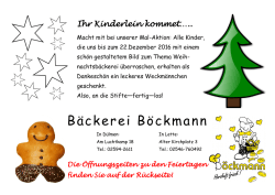 - Bäckerei Böckmann