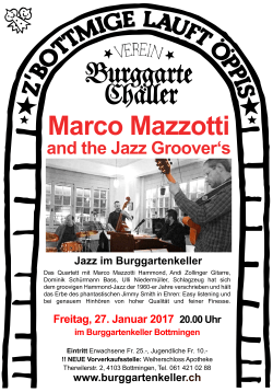 Marco Mazzotti and the Jazz Groovers