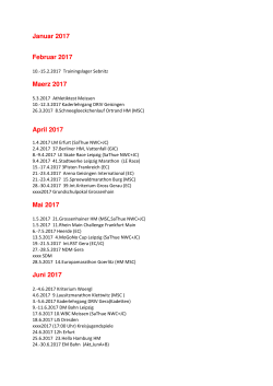 Januar 2017 Februar 2017 Maerz 2017 April 2017 Mai 2017 Juni