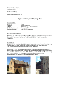 Expose zum