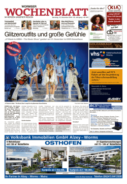 Glitzeroutfits und gro&szlig;e Gef&uuml;hle
