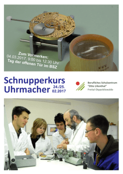 Flyer - BSZ „Otto Lilienthal“ Freital