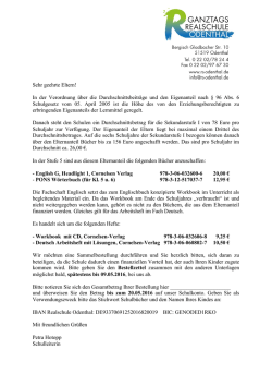 In der Stufe 5 sind aus diesem Elternanteil die folgenden B&uuml;cher