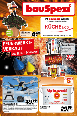feuerwerks- verkauf