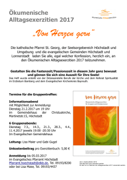 Von Herzen gern - Evangelische Kirchengemeinde Höchstadt