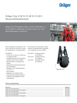 Dr&auml;ger Oxy K 50S / 30S / 30E
