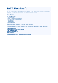 IATA Fachkraft