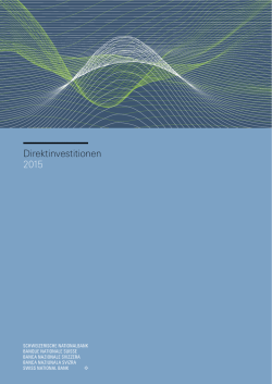Direktinvestitionen 2015