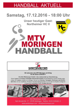 Hallenheft 17.12.16