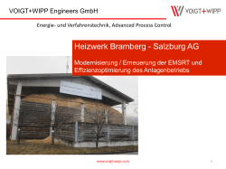 Heizwerk Bramberg - Salzburg AG