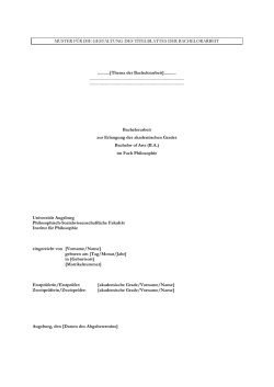 Bachelorarbeit-Deckblatt - Phil.-So.