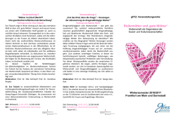 diesen Flyer  - Georg-August