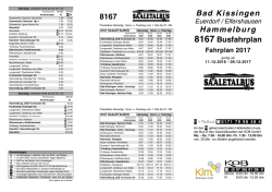 Hammelburg - Euerdorf - Bad Kissingen