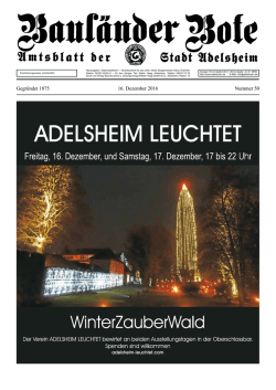 16. Dezember 2016 Gegründet 1875 Nummer 50