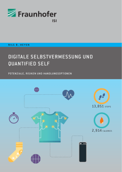 digitale selbstvermessung und quantified self