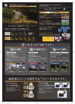 DMC-G8(4K PHOTOかんたんガイド) (5.24 MB/PDF)