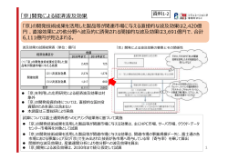 資料1-2 ｢京｣開発による経済波及効果 （PDF:129KB）