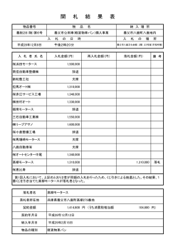 第6号 養父市公用車(軽貨物車バン)購入事業 (pdfファイル 81KB)