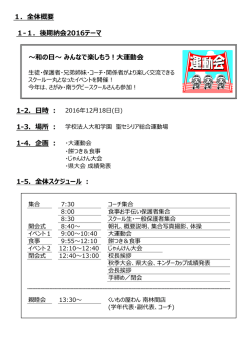 実施概要