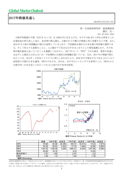 Economic Indicators 定例経済指標レポート