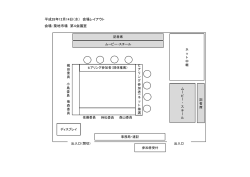 会場レイアウト（PDF：124KB）