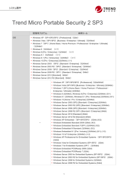 (Trend Micro Portable Security 2 SP3) (PDF:247KB