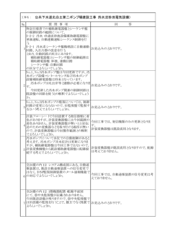 公共下水道北白土第二ポンプ場建設工事（汚水沈砂池電気設備）