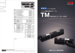 マイクロ精密位置決めテーブルTM「高性能 新AC