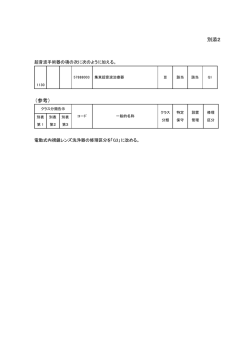 別添2 （参考）
