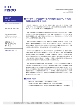 Eストアー - 株式会社フィスコ